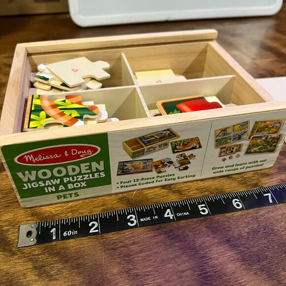 Melissa & Doug Other - Melissa & Doug 4 PETZ in a box puzzle, Bin BY